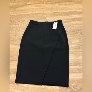 NWT LK Bennet Wool Midi Black Skirt